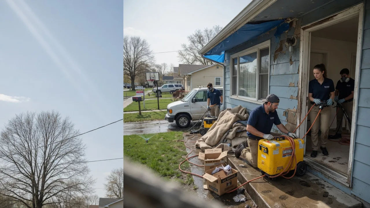 Basement Flood Cleanup in Greenbrier, AR near me